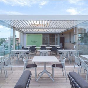 Pérgola bioclimática