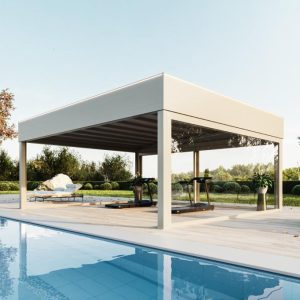 Pérgola técnica autoportante